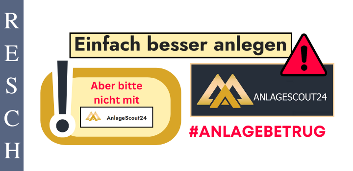 AnlageScout24: Geschäftsmodell fake-Geldanlagen!