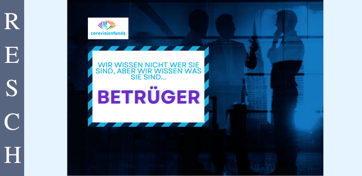 Corevisionfunds:  Geschäftsmodell fake-Trading, Kryptowährungsbetrug 
