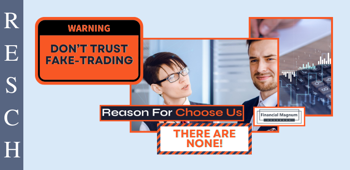 Financial Magnum:  Geschäftsmodell fake-Trading, Krypto-Betrug 