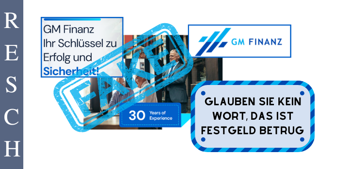  Golden Mile Finanz (GM Finanz): Geschäftsmodell Fake-Festgeld, -Aktien, -ETFs & Co.!