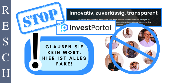 InvestPortal: Geschäftsmodell fingiertes Online-Trading