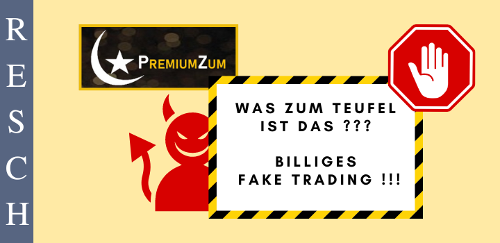 PremiumZum: Geschäftsmodell fake-Online-Trading