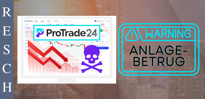 ProTrade24: Geschäftsmodell fake-Online-Trading