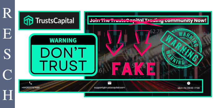TrustsCapital: Geschäftsmodell fake-Krypto-Trading, Abzocke mit BTC & Co.