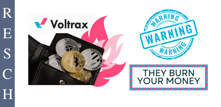 Voltrax: Geschäftsmodell fake-Trading, Kryptobetrug