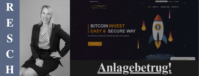 Abilityfx Mining: Geld der Anleger unterschlagen