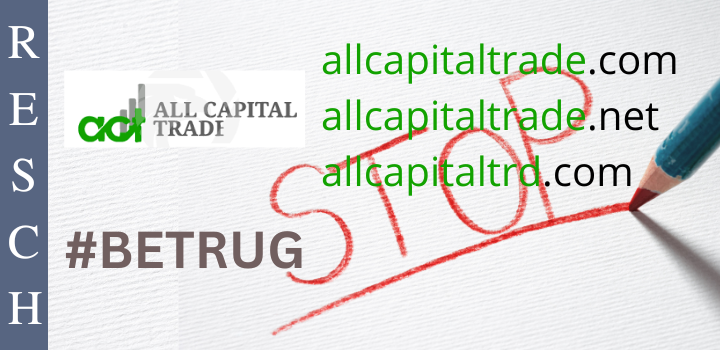 All Capital Trade: Geschäftsmodell fake-Online-Trading, Abzocke pur!