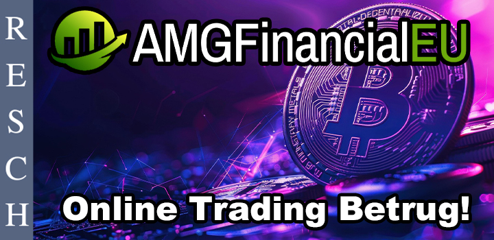 AMGfinancialEU: Geschäftsmodell fake-Online-Trading, Betrug mit Kryptos & Co.