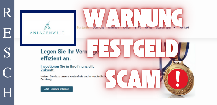 anlagenwelt.de – Kapitalanlagebetrug