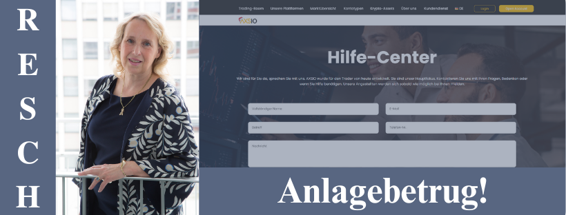 AXSIO: Geld der Anleger unterschlagen