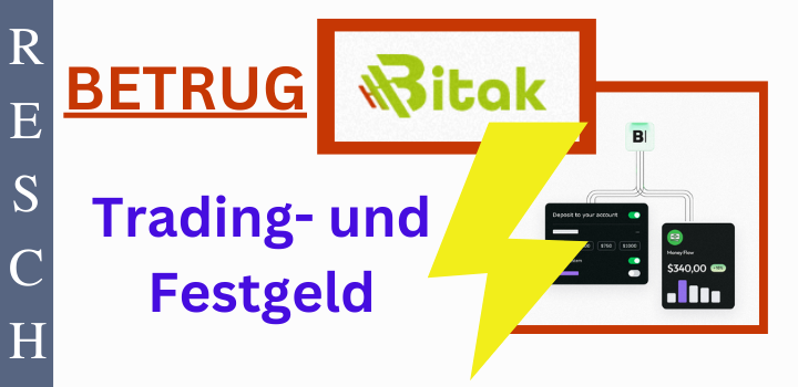 bitak.co – Anlagebetrug
