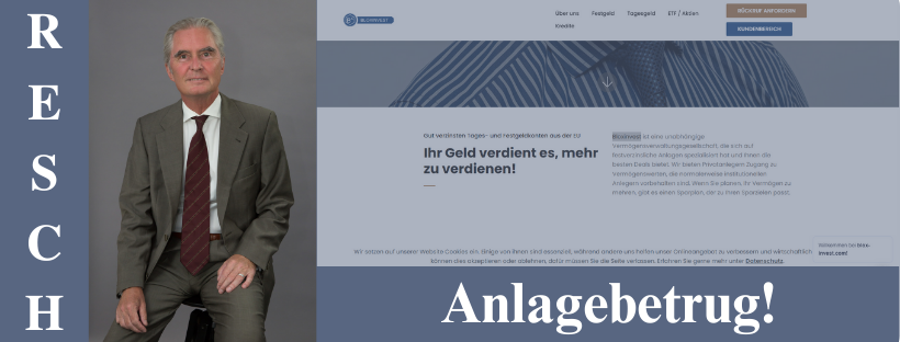 Bloxinvest: Geld der Anleger unterschlagen