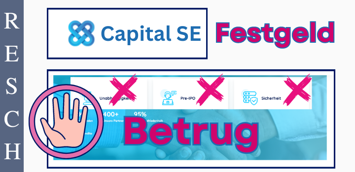 capital-se.com – Festgeld Betrug Aktuell