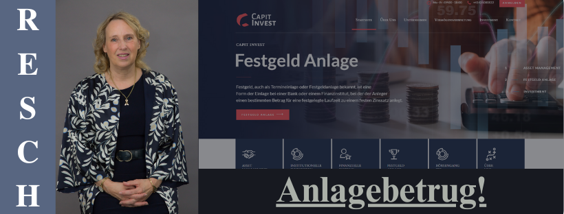 Capit Invest AG: Geld der Anleger unterschlagen