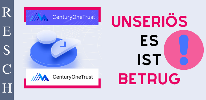 centuryonetrust.com, trading.centuryonetrust.com – Anlagebetrug
