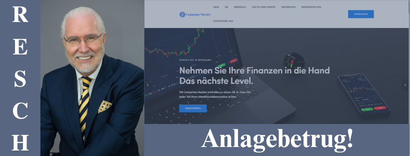 Coinprime Market: Geld der Anleger unterschlagen