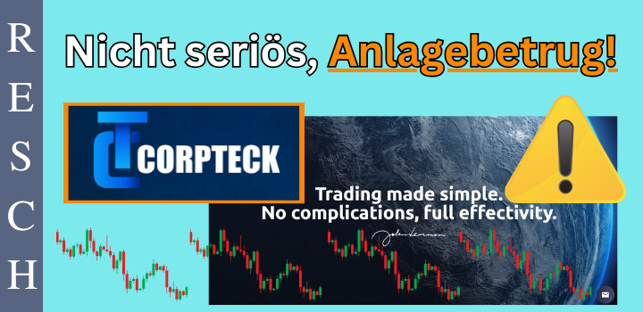 corpteck.com, client.corpteck.com – Anlagebetrug