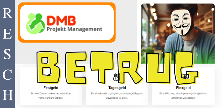 dmbmanagement.de – Festgeld Betrug