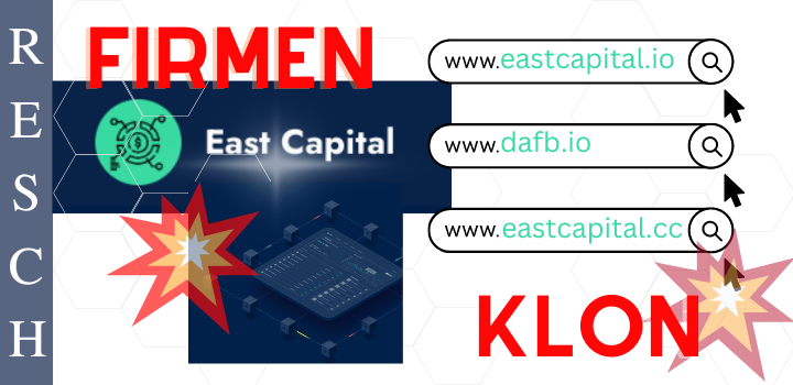 eastcapital.io, dafb.io, eastcapital.cc – Anlagebetrug