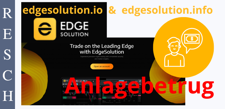 edgesolution.io, edgesolution.info-Anlagebetrug