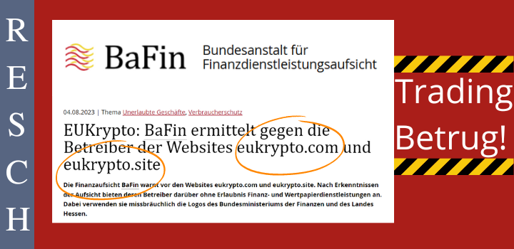 eukrypto.com-Anlagebetrug