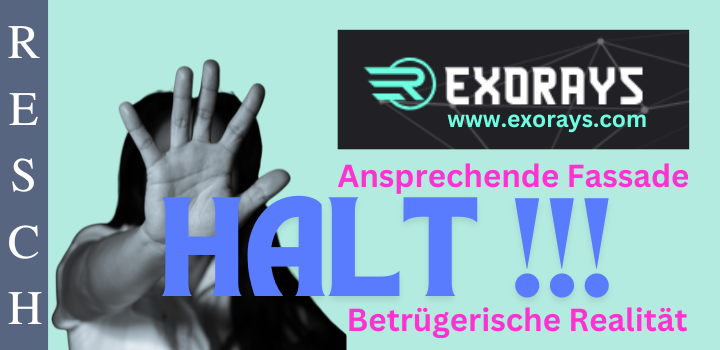 exorays.com – Anlagebetrug