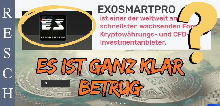 exosmartpro.com – Anlagebetrug