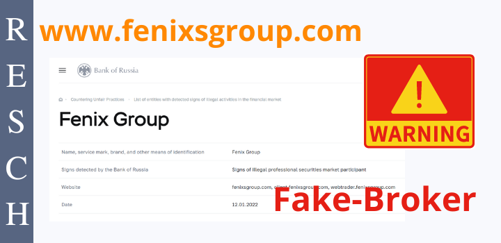fenixsgroup.com-Anlagebetrug