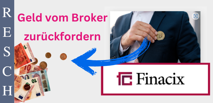 Finacix:  betrügerische Trading Plattform