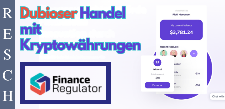 financeregulator.com – Anlagebetrug