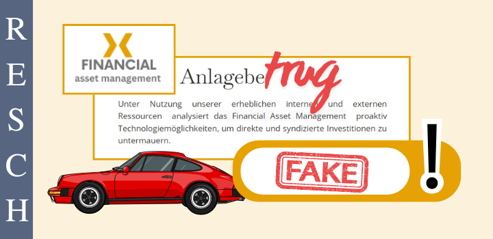 Financial asset management: Geschäftsmodell betrügerische Aktiengeschäfte!