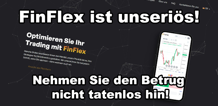 FinFlex:  Online Trading Betrugsmasche