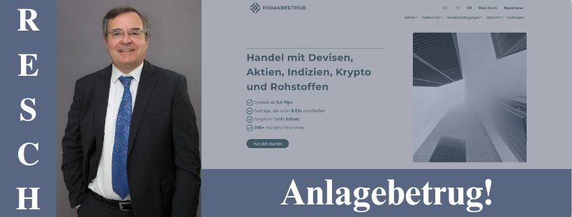 FinMarketHub: Geld der Anleger unterschlagen