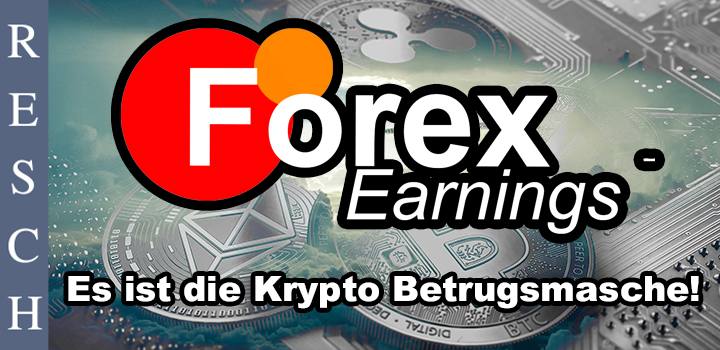 Forex Earning: Warnung, Kryptowährung Betrugsmasche!