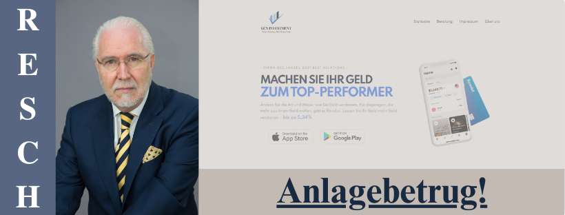 GCN Investment: Geld der Anleger unterschlagen
