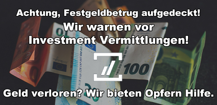 Investment-Vermittlungen – Anlagebetrug