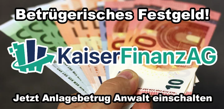 kaiser-finanzag.com – Kapitalanlagebetrug
