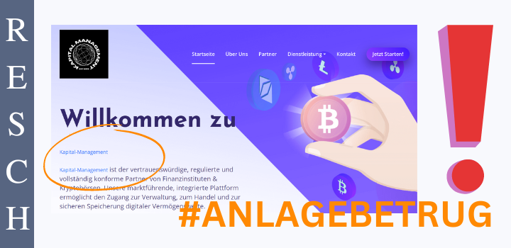 kapital-management.pro – Anlagebetrug