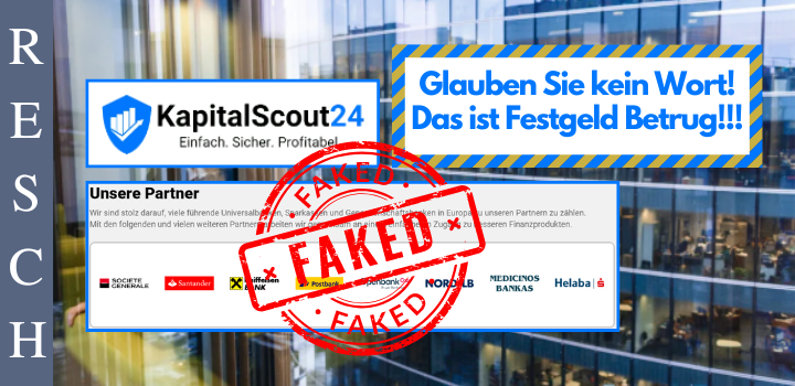 KapitalScout24: Geschäftsmodell betrügerische Geldanlagen!