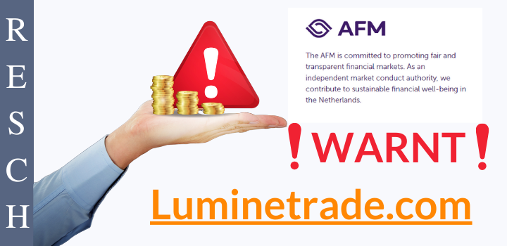 luminetrade.com – Anlagebetrug