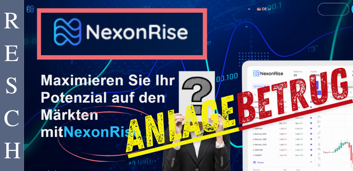 nexonrise.eu, nexonrise.com, nexonrise.io – Anlagebetrug