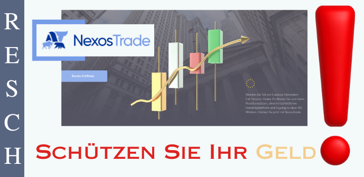 nexostrade.com, my.nexostrade.com – Anlagebetrug