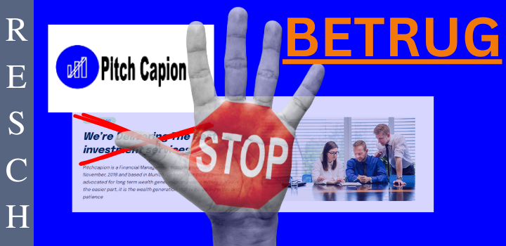 pitchcapion.com – Anlagebetrug