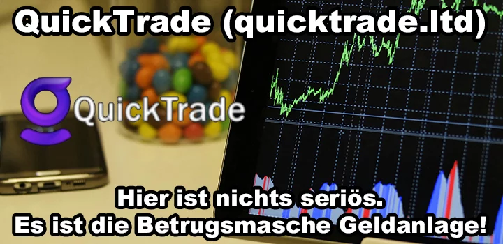 quicktrade.ltd, cfd.quicktrade.ltd – Anlagebetrug