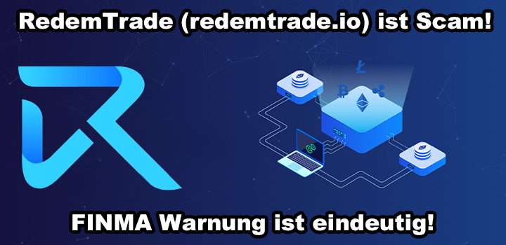 RedemTrade: Geschäftsmodell fake-Online-Trading, Betrug mit Kryptowährungen & Co.