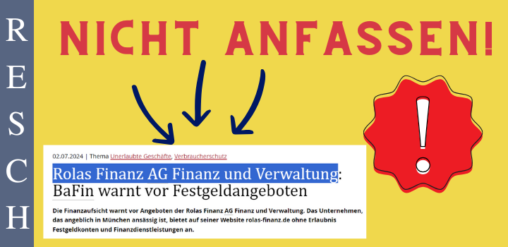 rolas-finanz.de – Anlagebetrug