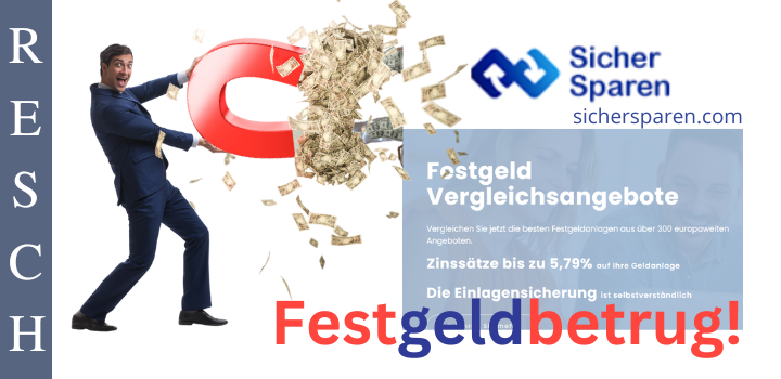 sichersparen.com–Anlagebetrug