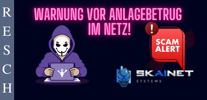 SkAInet Systems: Geschäftsmodell fake-Trading, Anlagebetrug