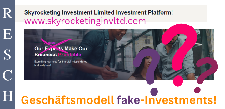 skyrocketinginvltd.com – Anlagebetrug