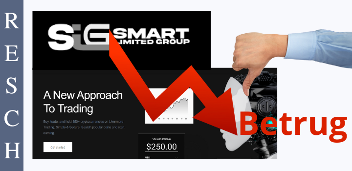 Smart Limited Group: Geschäftsmodell fake-Online-Trading